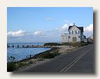 Riding from Vineyard Haven to Oak Bluffs along the harbor. IMG_4415